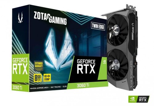 Zotac GeForce RTX 3060 Ti 8GB DDR6 Twin Edge (LHR)