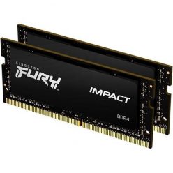   Kingston 64GB DDR4 3200MHz Kit(2x32GB) SODIMM Fury Impact Black