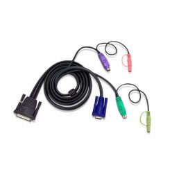 ATEN 2L-1703P 3m PS/2 KVM Cable with Audio