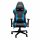 Stansson UCE602BK Gaming Chair Black/Blue