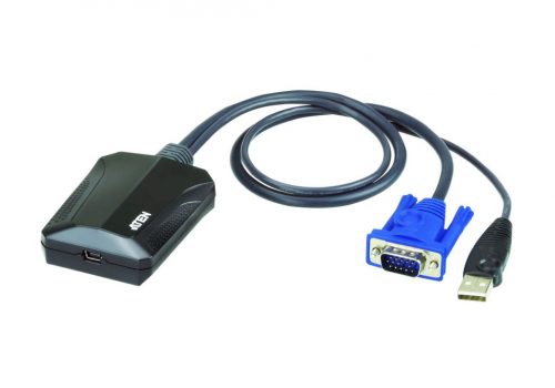 ATEN CV211CP Laptop USB KVM konzol Crash Cart Adapter IT Kit