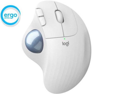 Logitech Ergo M575 Wireless Trackball for Business Off-White