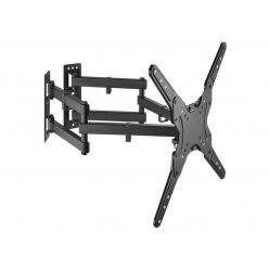   EQuip 23”-55” Full motion Corner TV Wall Mount Bracket Black