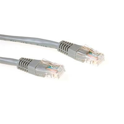 Ewent CAT5e U-UTP  Patch Cable 0,5m Grey