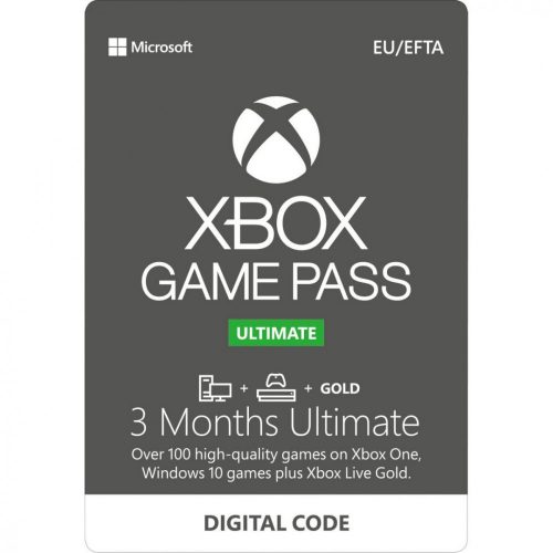 Microsoft Xbox Game Pass Ultimate 3 hónapos előfizetés PC+XBOX+Gold