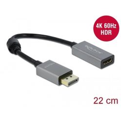 DeLock Active DisplayPort 1.4 to HDMI Adapter 4K 60 Hz (HDR)