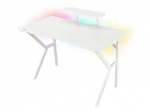 Genesis Holm 320 Gaming Desk White