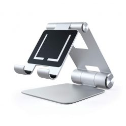   Satechi R1 Aluminum Hinge Holder Foldable Mobile Stand Silver