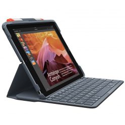 Logitech Slim Folio for iPad Graphite Grey UK