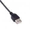 Akyga AK-USB-07 USB A / USB A Cable 1,8m Black