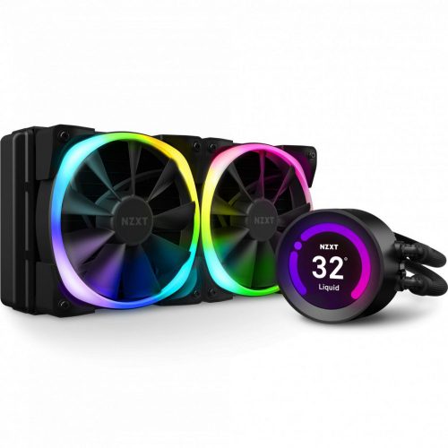 NZXT Kraken Z53 RGB AIO 240mm Liquid Cooler with LCD Display Matte Black