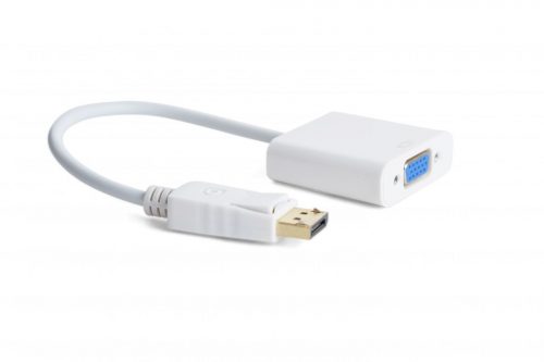 Gembird DisplayPort to VGA M/F adapter 0,2m White