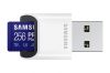 Samsung 256GB microSDXC Pro Plus Class10 U3 A2 V30 adapter nélkül