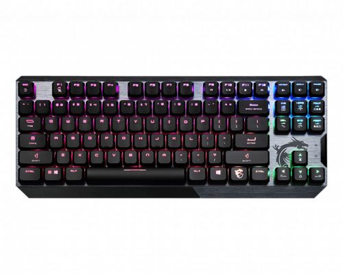 Msi Vigor GK50 Low Profile TKL Mechanical Gaming Keyboard Black US