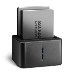   AXAGON ADSA-D25 SuperSpeed USB Dual 2,5" SSD/HDD Mini Dock Black