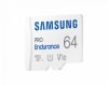 Samsung 64GB microSDXC Class10  U1 V10 PRO Endurance + adapterrel