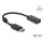 DeLock Adapter DisplayPort 1.2 male to HDMI female 4K Passive Black