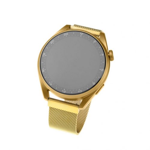 FIXED Mesh szíj Smatwatch 22mm széles, arany