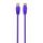 Gembird CAT5e U-UTP Patch Cable 0,25m Purple