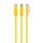 Gembird CAT6 U-UTP Patch Cable 0,25m Yellow