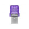 Kingston 128GB DT microDuo 3C USB3.2 Silver/Purple