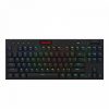 Redragon Horus TKL, wired&2.4G&BT mechanical Keyboard, RGB, blue switch Black HU