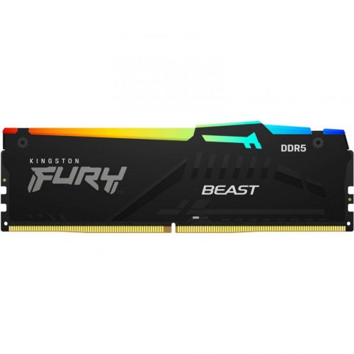 Kingston 8GB DDR5 5600MHz Fury Beast RGB Black