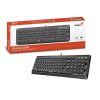 Genius SlimStar Q200 Keyboard Black HU