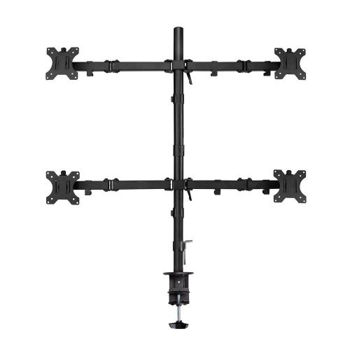 ACT AC8304 Monitor desk mount 4 screens up to 32" VESA Black