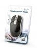 Gembird MUSW-4B-06-BS Wireless optical mouse Black/Silver