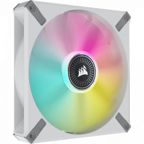 Corsair iCUE ML140 RGB ELITE Premium 140mm PWM Magnetic Levitation Fan White Single Pack