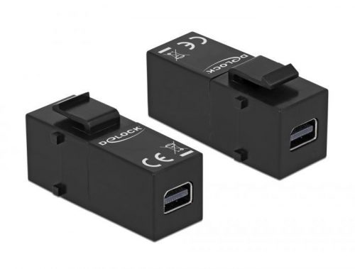 DeLock Keystone Module mini DisplayPort female > mini DisplayPort female