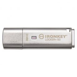 Kingston 32GB Ironkey Locker+ 50 USB3.2 Silver