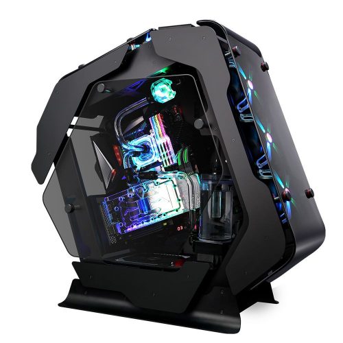 Zalman Z-Machine 500 Tempered Glass Black