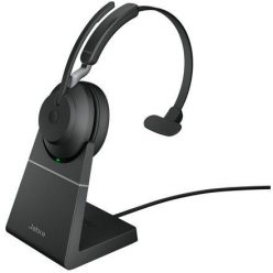   Jabra Evolve2 65 UC Mono Bluetooth Headset + Charging Stand Black