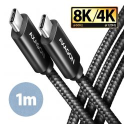   AXAGON BUCM432-CM10AB Speed USB-C <> USB-C 4 Gen 3x2 Cable 1m Black