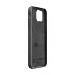   Cellularline Protective silicone cover Cellularline Sensation for Apple iPhone 12 mini Black