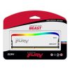 Kingston 16GB 3600MHz DDR4 Fury Beast RGB SE White