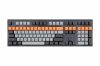 Varmilo VBS109 Bot: Lie USB Cherry MX Blue Mechanical Gaming Keyboard Gray/Orange HU