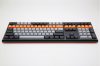 Varmilo VBS109 Bot: Lie USB Cherry MX Brown Mechanical Gaming Keyboard Gray/Orange HU