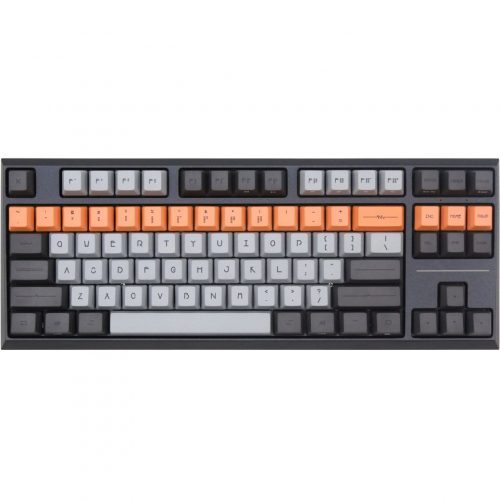 Varmilo VCS88 Bot: Lie USB Cherry MX Brown Mechanical Gaming Keyboard Gray/Orange HU