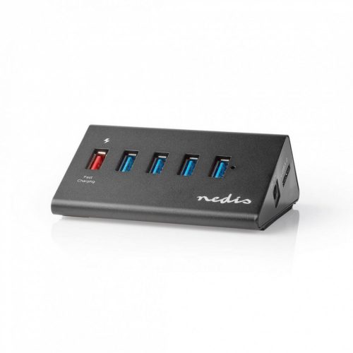 Nedis 5-portos USB3.0 HUB Black