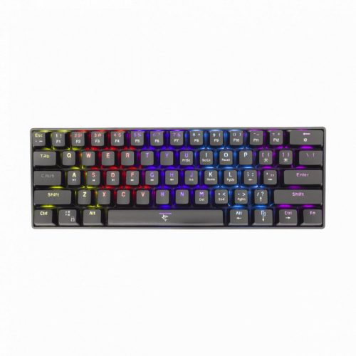 White Shark Shinobi Blue Switch Mechanical Keyboard Black HU