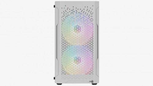 Aerocool Trinity Mini v3 RGB Tempered Glass White