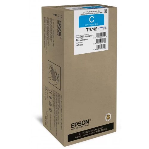 Epson T9742 (XXL) Cyan tintapatron