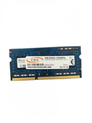 CSX 2GB DDR3L 1600Mhz SODIMM