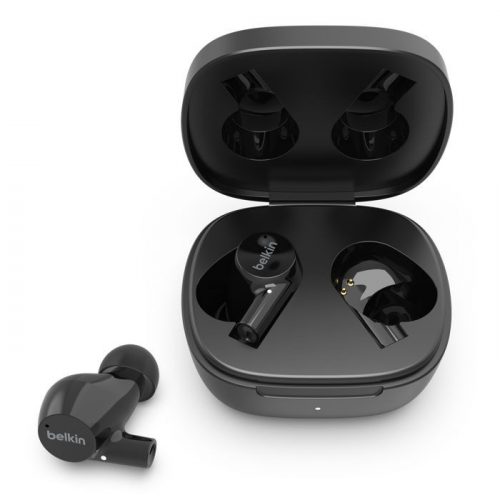 Belkin SoundForm Rise True Wireless Earbuds  Headset Black