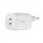 Belkin BoostCharge Dual USB-C PD GaN Wall Charger 65W White