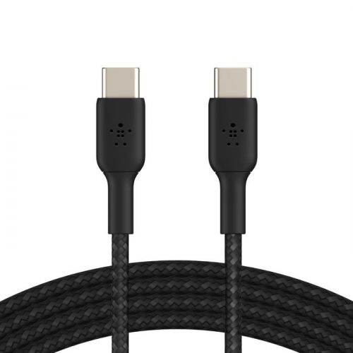 Belkin BoostCharge Braided USB-C to USB-C Cable 1m Black