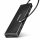 AXAGON HUE-F7C SuperSpeed USB-C FLAT CHARGING HUB Black